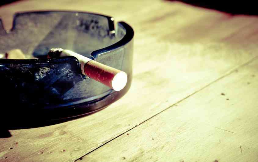 Bad habit of smoking